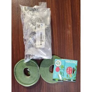 Garden Velcro ties and clips